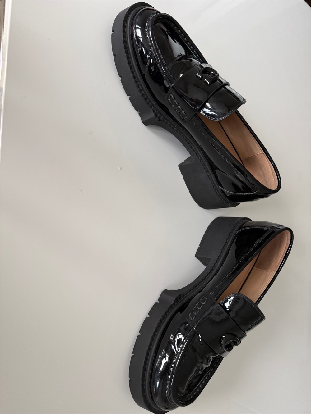 Coach Leah Loafers – Black Patent – Worn Once, Loved for 18 Months - Picture 5 of 5